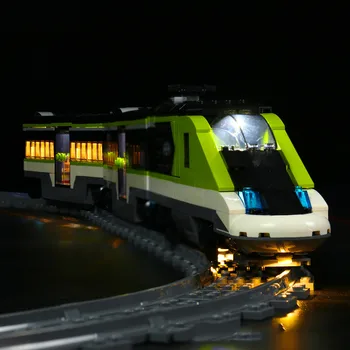 Набор светодиодных ламп для строительных блоков пассажирского поезда 60337 Express (не включает модельные кирпичи)