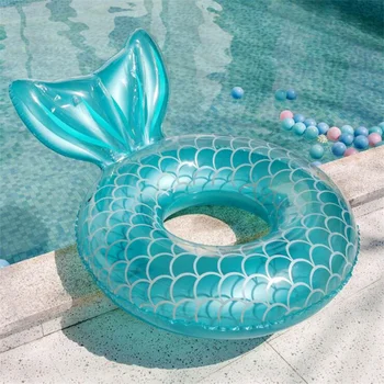 Надувное кольцо для плавания Гигантский игрушечный круг для бассейна Пляжная вечеринка на море Надувной матрас для плавания в воде для взрослых и детей 0