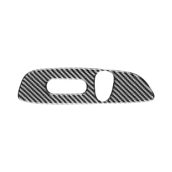 Накладка на ручку переключателя регулировки ручки автокресла из углеродного волокна для Chevrolet Equinox 2017 2018 2019 2020 2021 2022
