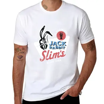 Новая рубашка с Джеком Рэбби, криминальное чтиво, фильм 1994 года, футболка с рестораном Jack Rabbit Slims, мужские футболки, мужские футболки