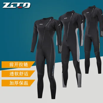 Новые мужские и женские гидрокостюмы толщиной 3 мм, сохраняющие тепло, для серфинга, с длинными рукавами, защищающие от холода, для подводного плавания, зимние гидрокостюмы для плавания.