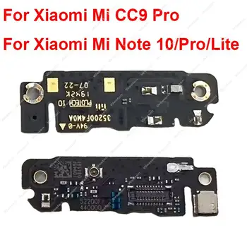 Плата микрофонного модуля микрофона для xiaomi Mi CC9 Pro note 10 Pro Mi note 10 Lite Запасные части для подключения сигнальной платы антенны