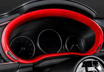 Приборная Панель Приборный Экран Декоративная Рамка Крышка Отделка ABS Из Углеродного Волокна Для Mazda 3/CX-30 CX30 2019 2020 2021 Автомобильные Аксессуары 1