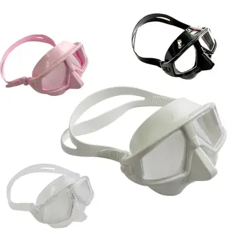 Противотуманные водонепроницаемые очки для подводного плавания с маской для подводного плавания для взрослых, очки для подводного плавания с маской для фридайвинга, Противотуманная маска для дайвинга с защитой от протечек