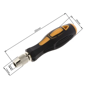 Прочная ручка отвертки 801 для круглых электрических отверток диаметром 5 мм, аксессуары для инструментов, прямая поставка 5