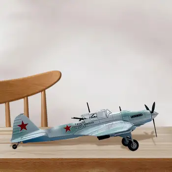 Самолет, игрушка для раннего обучения, имитирующая игрушку-истребитель из сплава 1: 72, 14629LC, праздничные подарки, украшение на день рождения 4