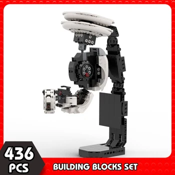 Серия Игр Moc Portaled Robot GLadosed Building Block Сборка Модели Игрового Робота-Оружия Brick Игрушка Для Творчества Детский Подарок