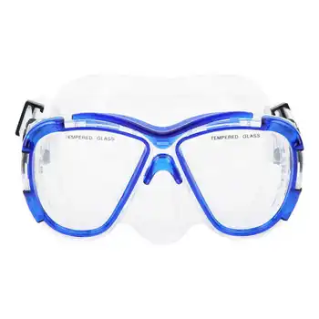 Силиконовая маска для дайвинга, подводные Противотуманные очки для плавания, маска для дайвинга с линзами из закаленного стекла