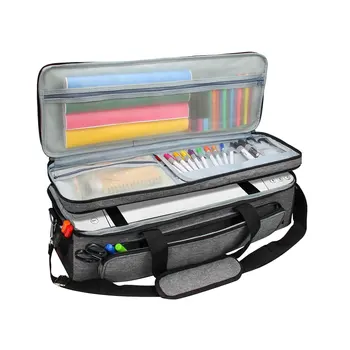 Совместимый с 2-слойной сумкой Чехол для переноски Cricut Explore Air/Air 2/Air 3 Портативная сумка для Cricut Maker 3 / Maker 2 / Maker 1