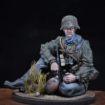 Солдат из смолы 1/35, ДРЕВНИЙ В ПОКОЕ, модель СОЛДАТА В разобранном виде, неокрашенный набор для создания фигур