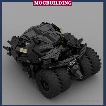 Техническая модель Batmobile серии UCS в сборе с строительными блоками Коллекция фильмов MOC Детские игрушки Подарки 2