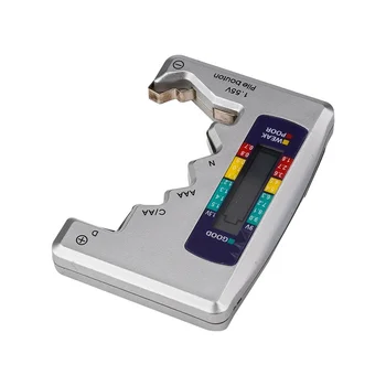 Универсальный Цифровой Тестер батареи ЖК-дисплей AA/ AAA/9V /1.5V Кнопочный элемент Проверки емкости батареи Детектор Емкости Диагностический инструмент 3