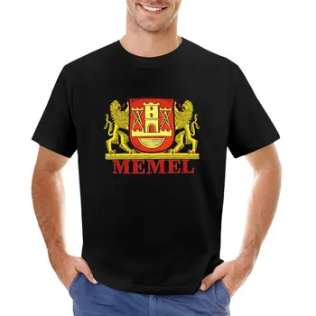 Футболка с гербом Мемеля, эстетичная одежда, футболки оверсайз, футболки для тяжеловесов, мужская одежда