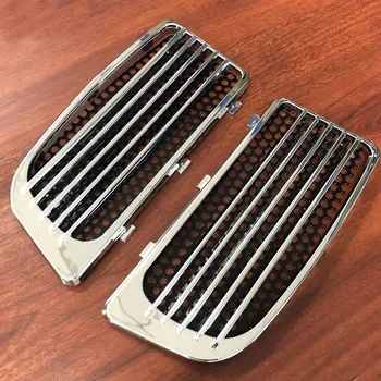 Хромированные решетки и экраны радиатора Для Harley 2014-2019 Road Glide с двойным охлаждением