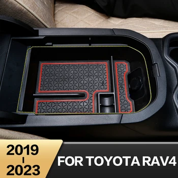 1шт Автомобильный Подлокотник Коробка Для Хранения Центральной Консоли Аксессуары Интерьера Украшения Для Toyota RAV4 RAV 4 XA50 2019 2020 2021 2022 2023