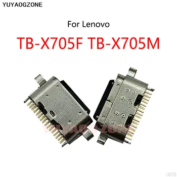 2 шт./лот для Lenovo Tab P10 X705F TB-X705F TB-X705M ZA44 Type-C 16-Контактный USB-док-станция Для зарядки Разъем для подключения порта Jack