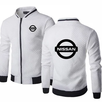 2023 Весенне-осенняя мужская бейсбольная куртка men for Nissann с логотипом автомобиля, качественная хлопковая мужская бейсбольная куртка, толстовки Y