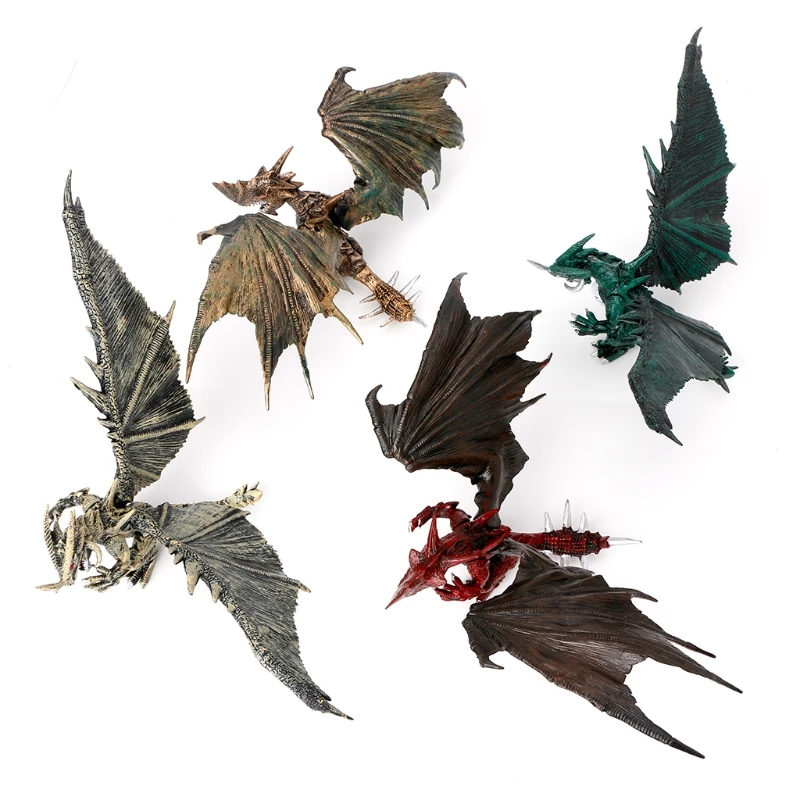 Модель летающего динозавра, фигурка дракона, классические игрушки, Развивающая форма для детей