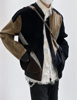 P02135 Модные Мужские пальто и куртки 2023, подиум, Роскошный известный бренд, Европейский дизайн, стиль вечеринки, Мужская одежда
