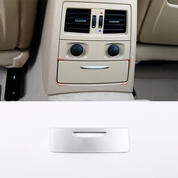 Автомобильный ABS Ящик для хранения заднего выпускного отверстия Отделка панели Аксессуары для BMW E90 3 серии 2005-2012