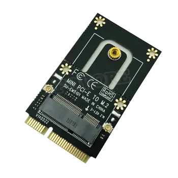 Адаптер Mini PCI-E для M.2 Преобразования Интерфейса M.2 NGFF Key E для портативных ПК 3