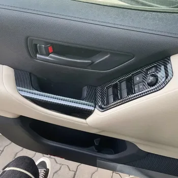 Для Toyota Land Cruiser 300 LC300 2022 2023 2024 ABS дверной подлокотник кнопка подъема окна крышка переключателя отделка панели подлокотника аксессуары