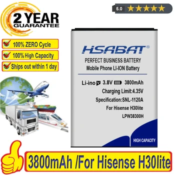Лучший бренд, 100% Новый Аккумулятор 3800 мАч LPW38300H для Аккумуляторов Hisense H30lite H30 lite