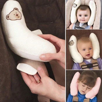 Мягкая детская игрушка Подушка для подголовника малыша Защита головы ребенка Детское автокресло Подушка для поддержки шеи Аксессуары для колясок