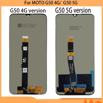 Оригинал Для Motorola Moto G50 5G XT2149 LCD Saipan Display Сенсорный Экран Дигитайзер В Сборе Дисплей Для Moto G50 4G XT2137